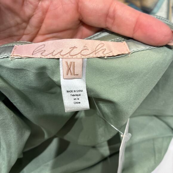 NWT Anthropologie Hutch Strapless Column Satin Maxi Dress XL - Picture 6 of 12